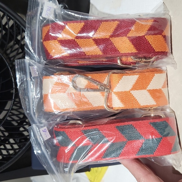 SLANTED or DEVIATED? pattern crossbody/Guitar straps 1½ inches wide - Picture 6 of 6